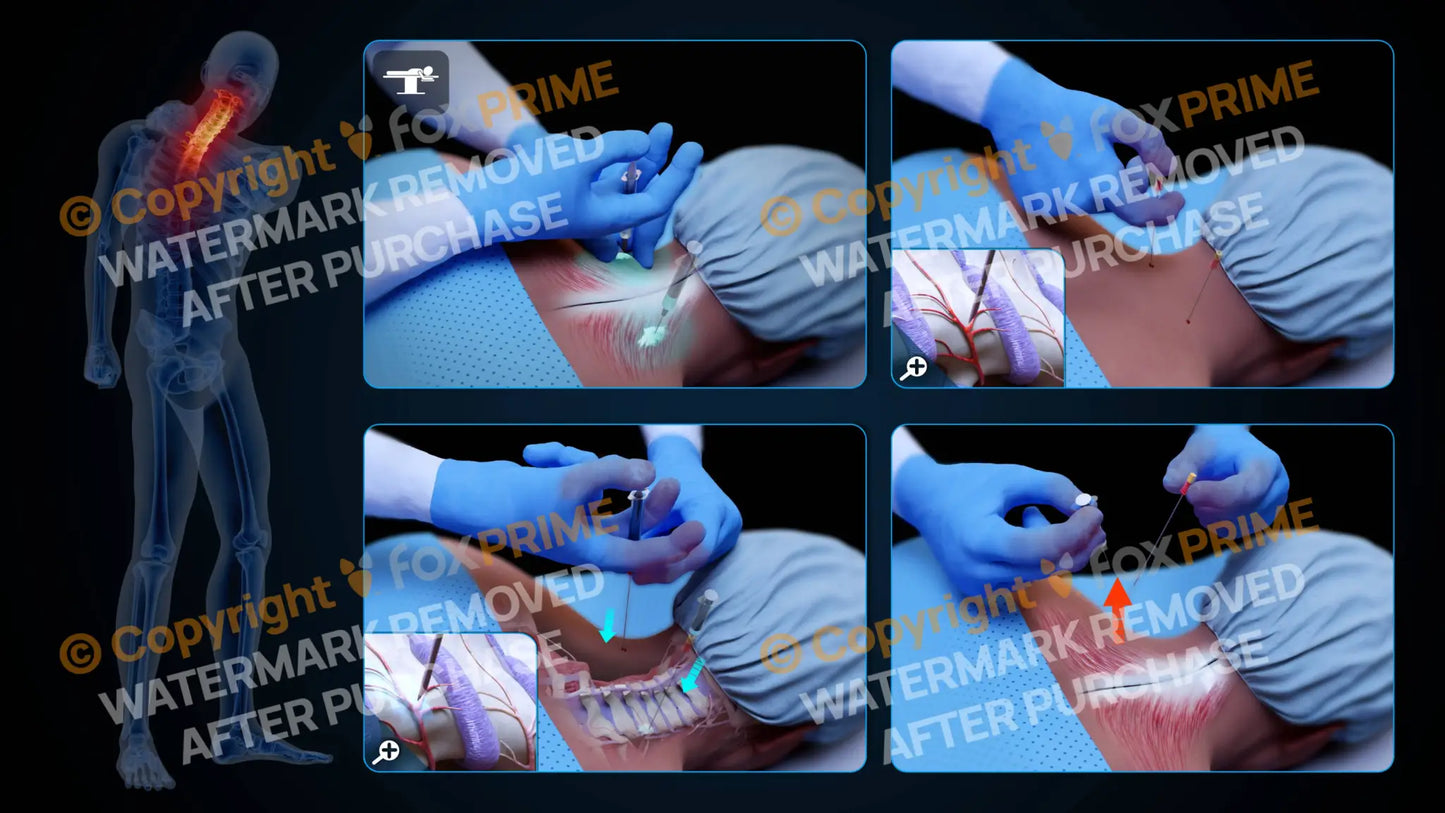 Bilateral Medial Branch Block C5-C6 (No Text) - Still Shot