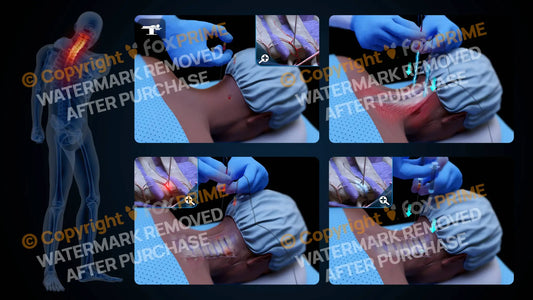 Bilateral Radiofrequency Ablation C2-C3 (No Text) - Still Shot