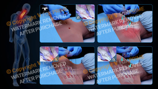 Bilateral Radiofrequency Ablation T2-T3 (No Text) - Still Shot