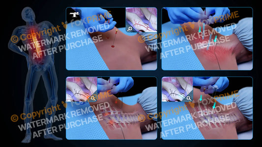 Bilateral Radiofrequency Ablation T3-T4 (No Text) - Still Shot
