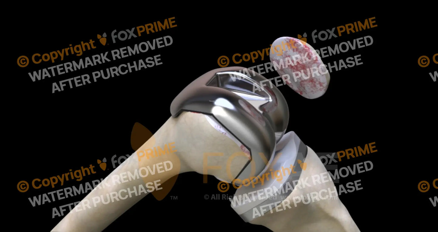 CUSTOM KNEE ORIF (Open Reduction Internal Fixation) Surgery / Still Shot
