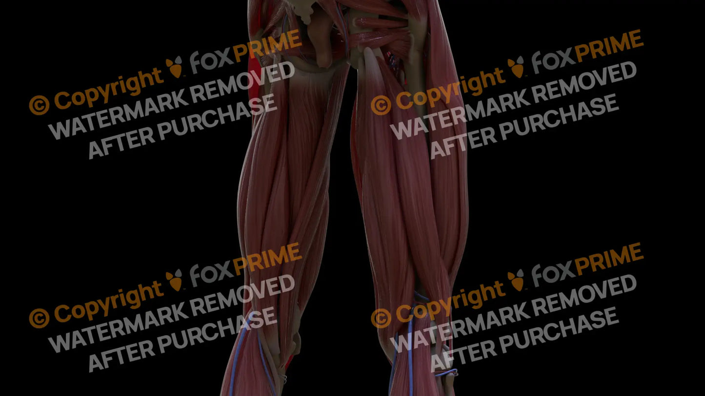 Muscular System Biceps Femoris 2 Still Shot