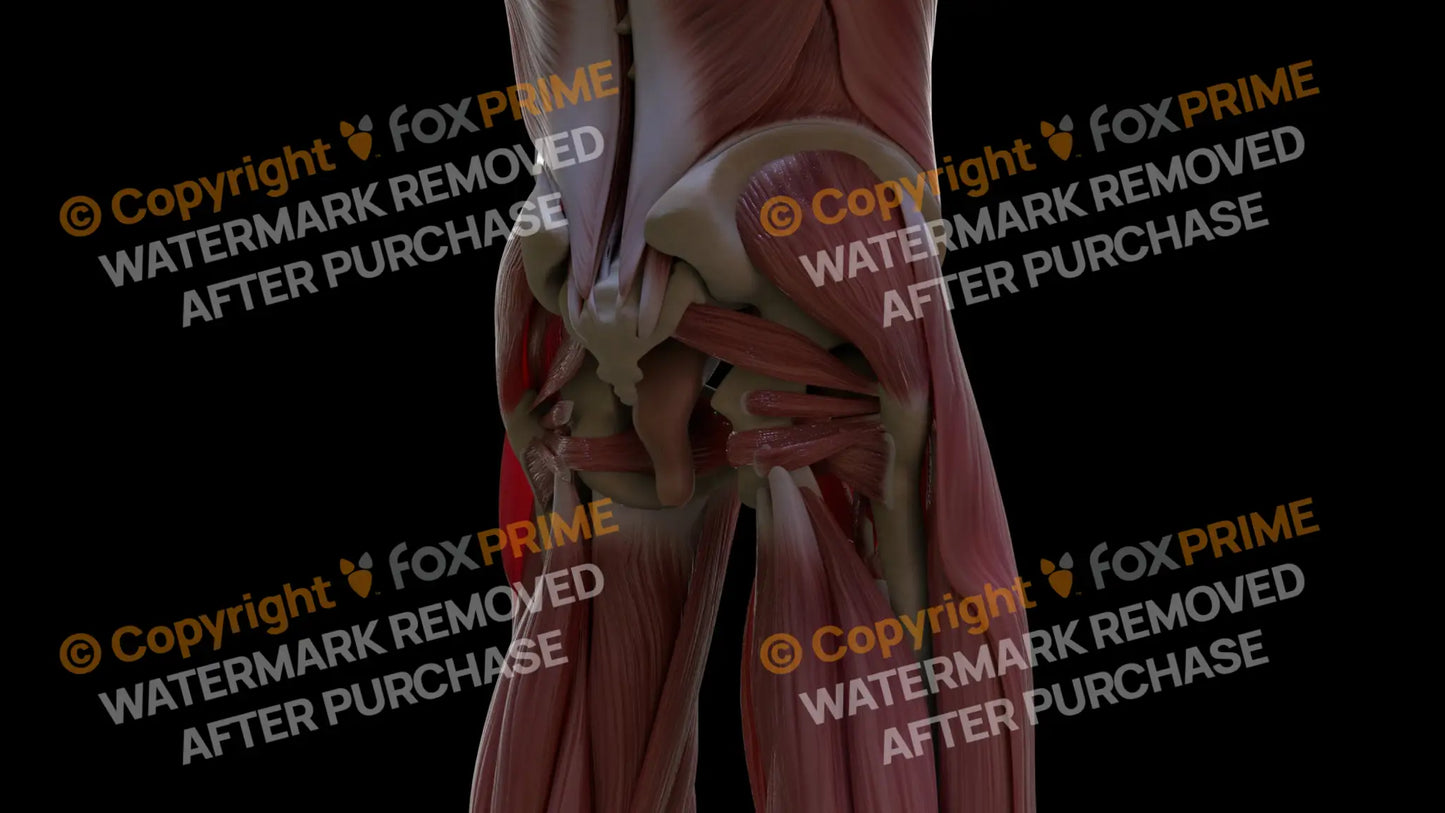 Muscular System Piriformis 2 Still Shot
