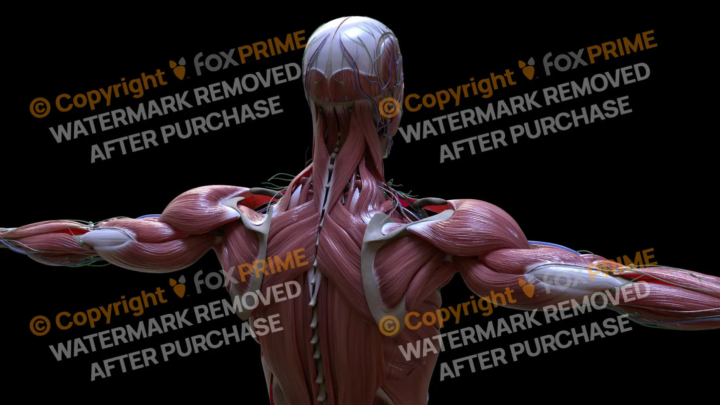 Muscular System Rhomboid Major 4 Still Shot
