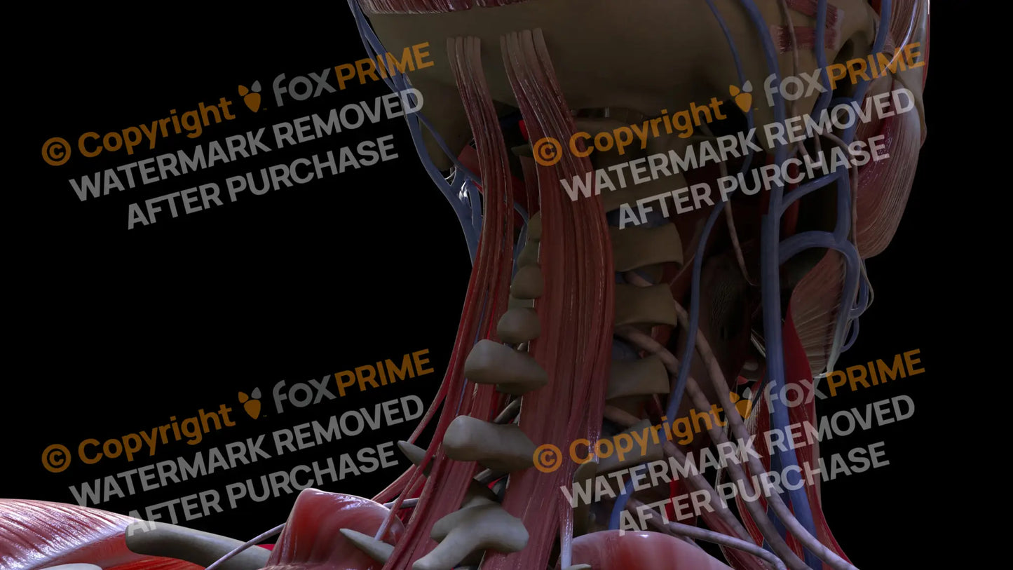 Muscular System Semispinalis Capitis 2 Still Shot