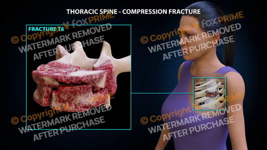 T6 Compression Fracture Single Use / Female / Light Still Shot