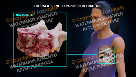 T8 Compression Fracture Single Use / Female / Light Still Shot