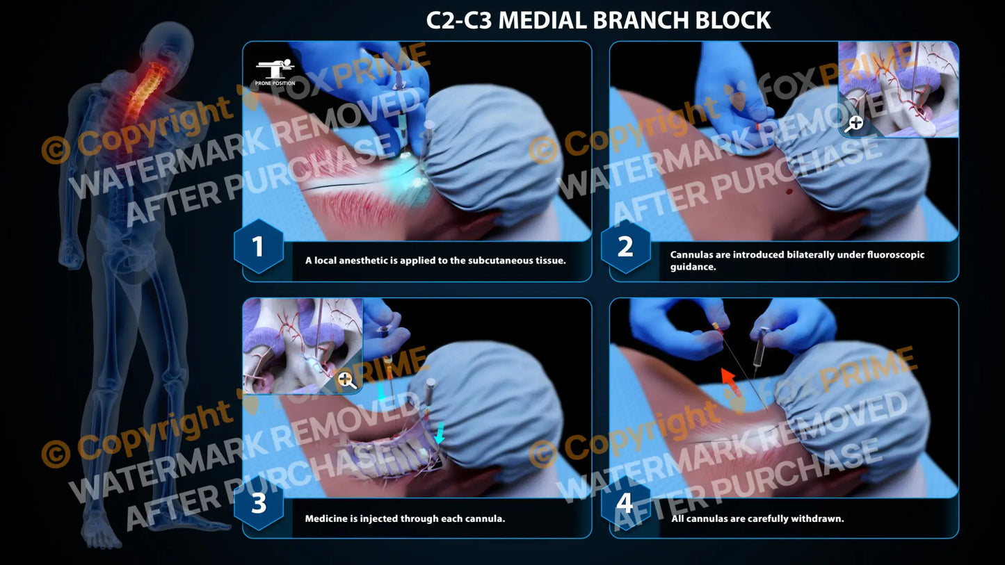 Bilateral Medial Branch Block C2-C3 (PowerPoint) - PowerPoint