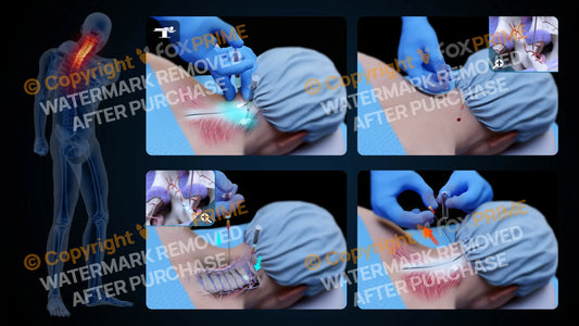 Bilateral Medial Branch Block C3-C4 (No Text) - Still Shot