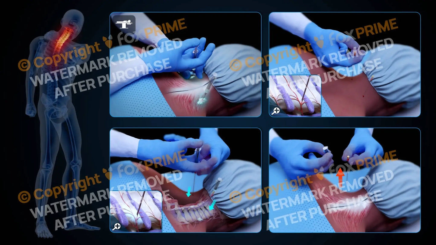 Bilateral Medial Branch Block C4-C5 (No Text) - Still Shot