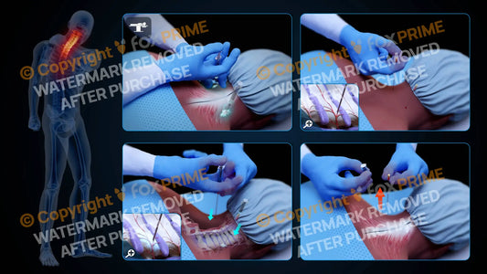 Bilateral Medial Branch Block C4-C5 (No Text) - Still Shot