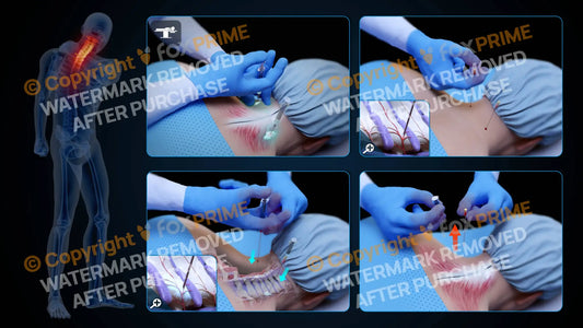 Bilateral Medial Branch Block C4-C5 (No Text) - Still Shot