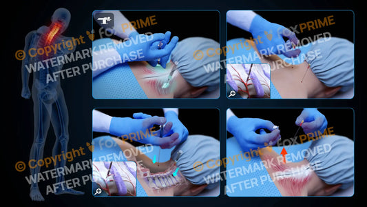 Bilateral Medial Branch Block C5-C6 (No Text) - Still Shot