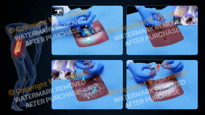Bilateral Medial Branch Block L3-L4 (No Text) - Still Shot