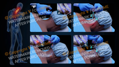 Bilateral Radiofrequency Ablation C2-C3 (No Text) - Still Shot