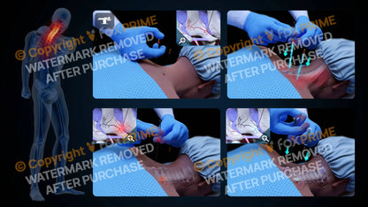 Bilateral Radiofrequency Ablation C7-T1 (No Text) Still Shot