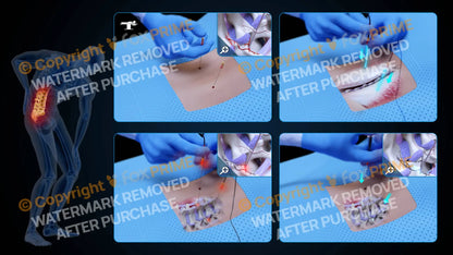Bilateral Radiofrequency Ablation L2-L3 (No Text) - Still Shot