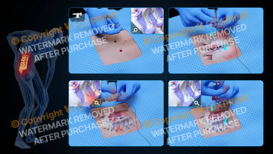Bilateral Radiofrequency Ablation L4-L5 (No Text) - Still Shot