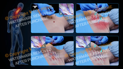 Bilateral Radiofrequency Ablation T2-T3 (No Text) - Still Shot