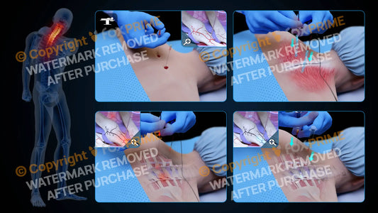 Bilateral Radiofrequency Ablation T2-T3 (No Text) - Still Shot