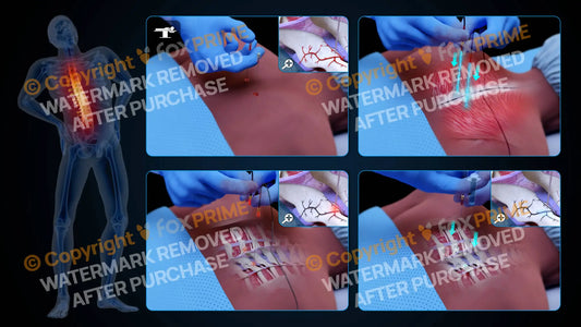 Bilateral Radiofrequency Ablation T4-T5 (No Text) - Still Shot