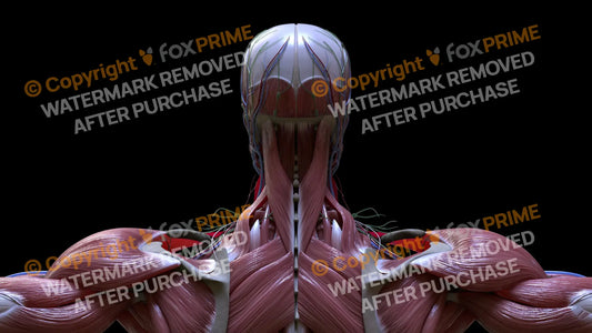 Muscular System Splenius Capitis 3 Still Shot