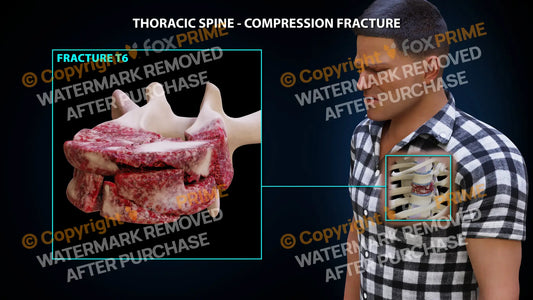 T6 Compression Fracture Single Use / Male / Light Still Shot
