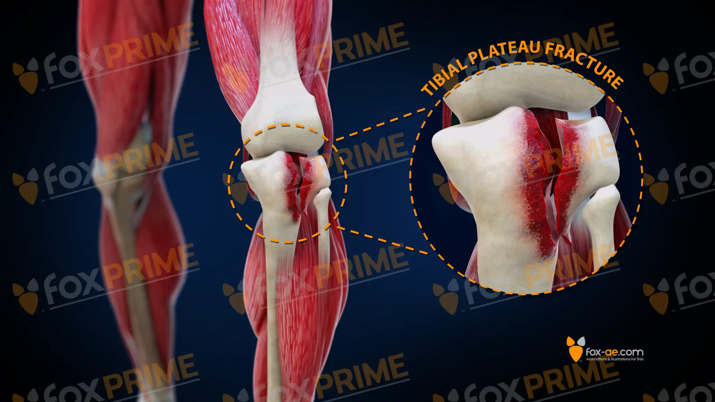 Tibial Plateau Fracture Left Still Shot