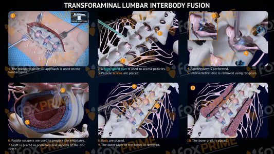 Transforaminal Lumbar Interbody Fusion L3-S1 Single Use / Light Still Shot